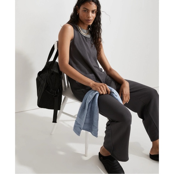 NWT Madewell Superbrushed Pull-On Jumpsuit - Picture 3 of 5